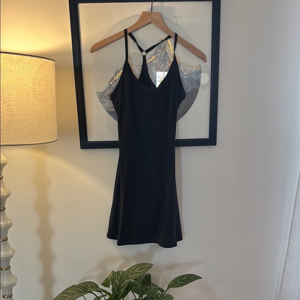Outdoor Voices Black Mini Dress